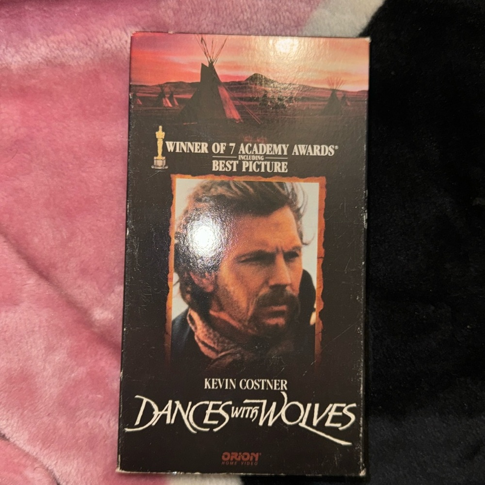 Vintage Dances With Wolves VHS